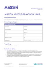 Maxon KS205 Spraytank 14kg - TF